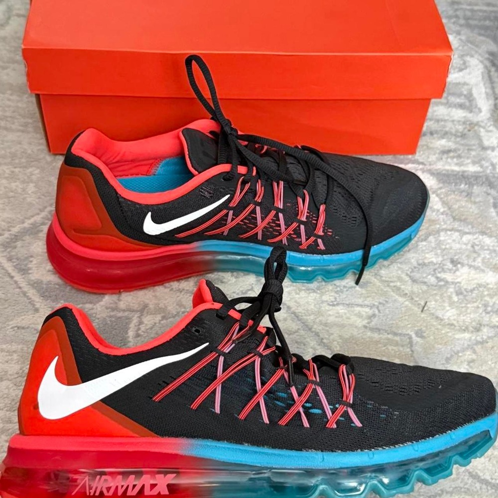 Nike Air Max 2015 'Black Bright Crimson' 698902-006